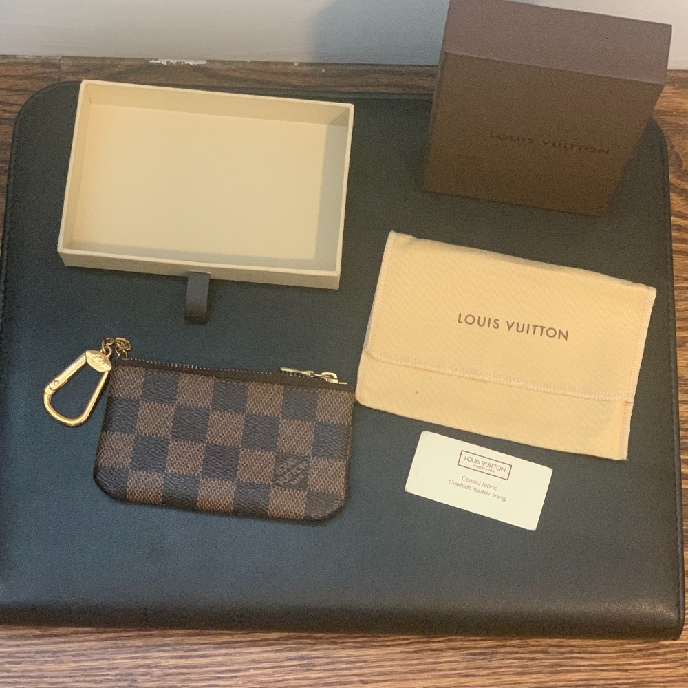 Louis Vuitton Coin Key Credit Card Zip Pouch Walle